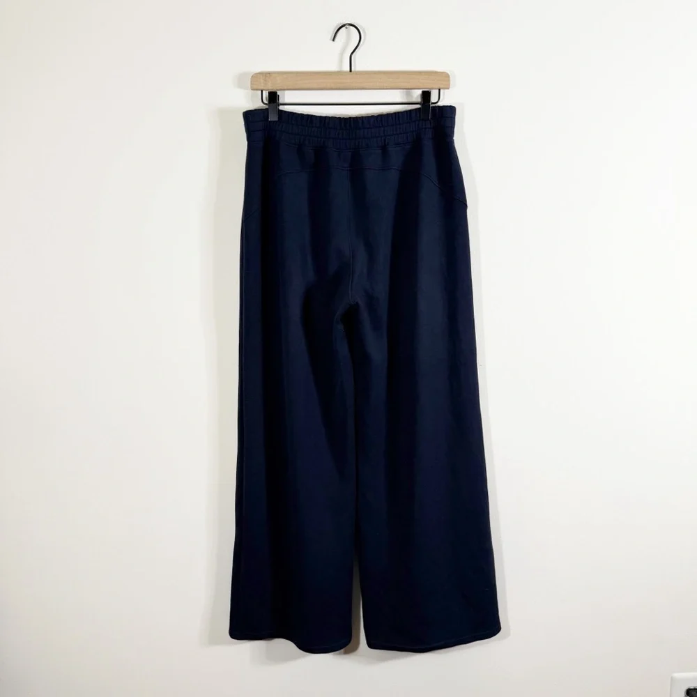 SPANX AirEssentials Wide Leg Pant Navy Blue Large - Picture 4 of 7